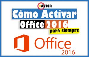 como activar office 2016