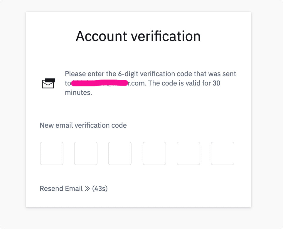codigo de verificacion binance