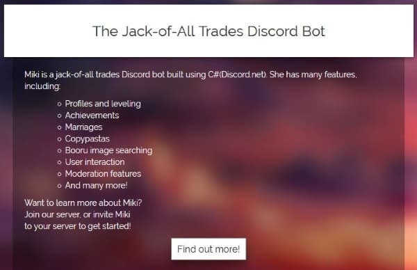 encontrar buenos bots para discord