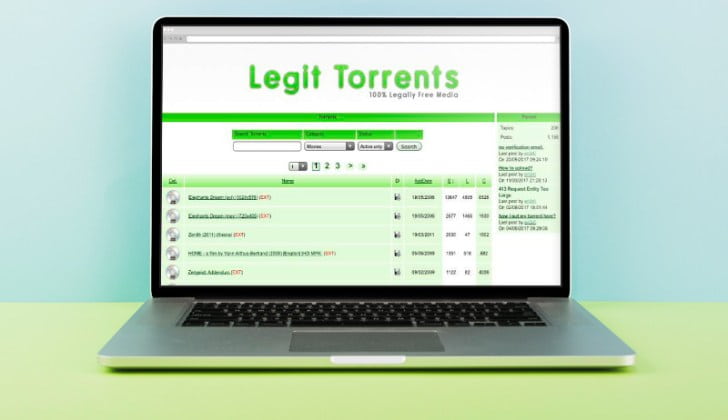 torrent legal