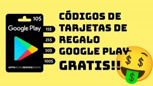 Códigos de tarjetas de regalo google play gratis!!