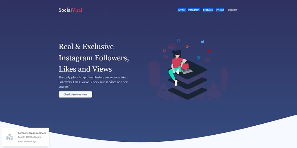socialviral para followers en spotify