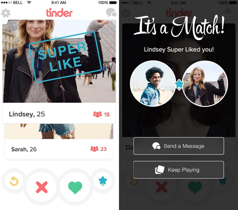 super like tinder