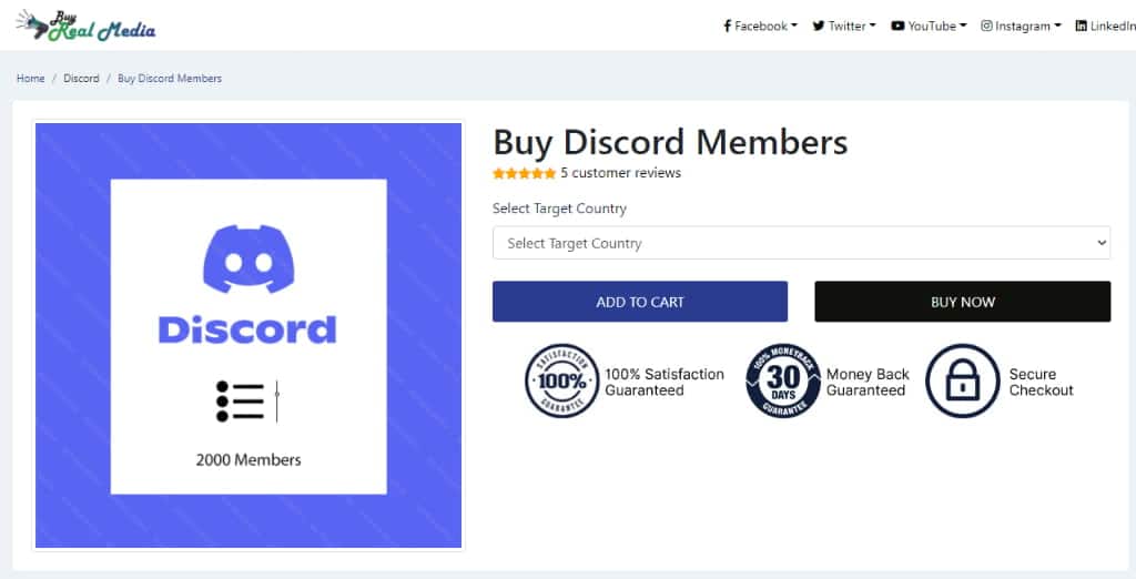 comprar miembros para discord en buy real media