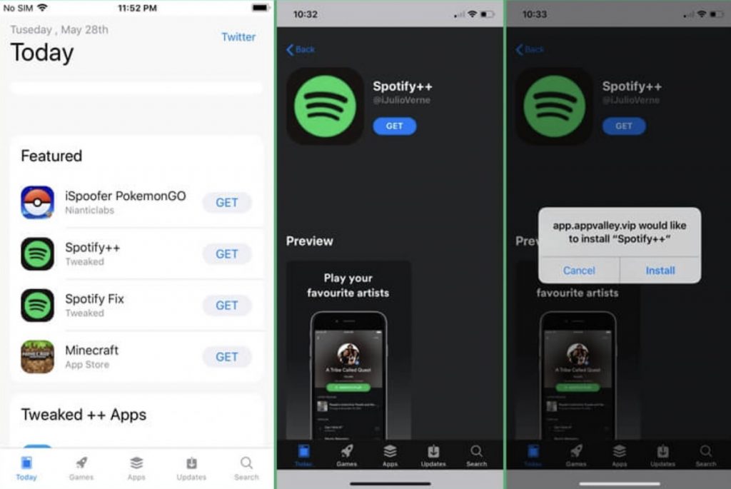 instalacion spotify++