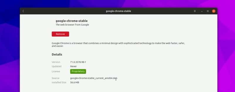 La instalación de Google Chrome ha finalizado