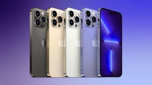 Colores del nuevo iPhone 14 Pro