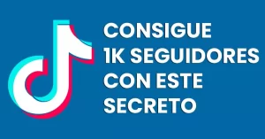 1k seguidores tiktok